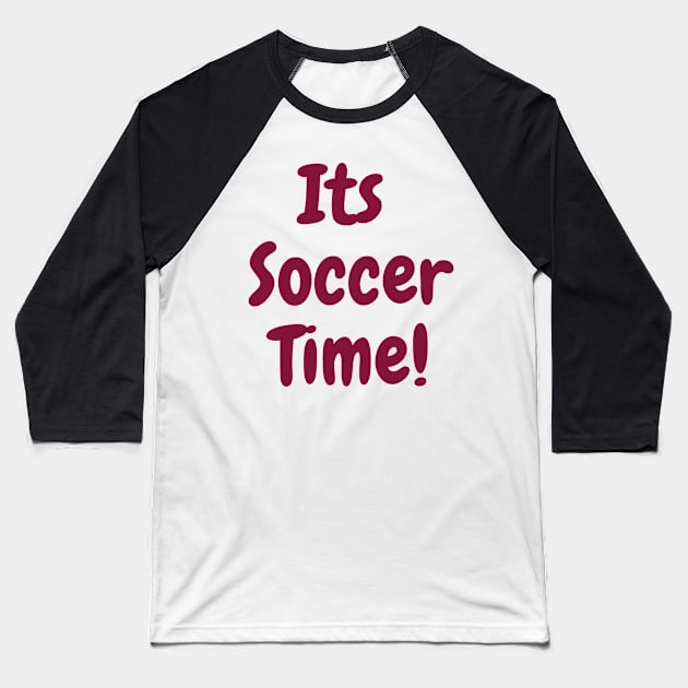 fifa World Cup 2022 Qatar | its soccer time Baseball T-Shirt by OverNinthCloud